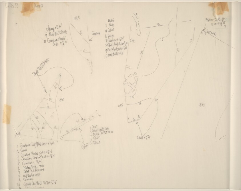 Drawing for Changes and Disappearances No. 33