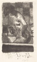 Woman Standing in Her Bath (Femme debout dans sa baignoire), Pierre Bonnard, 1925