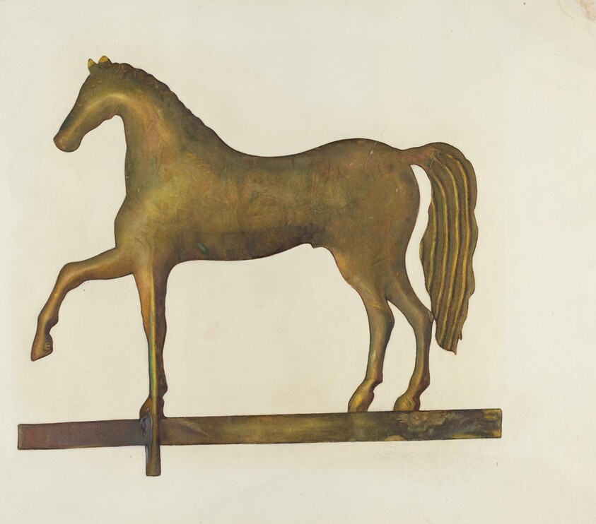 Weather Vane Horse