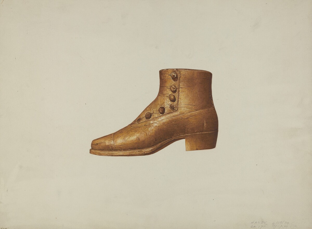 Shop Sign: Man's Shoe