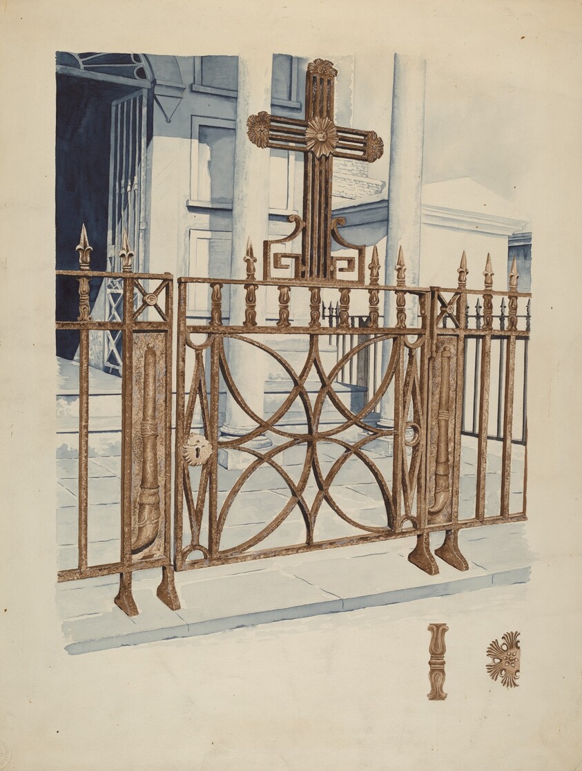Iron Gate and Fence