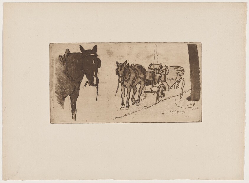 Station de fiacre (Cab Stand)