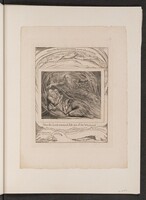 The Lord Answering Job out of the Whirlwind, William Blake, 1825