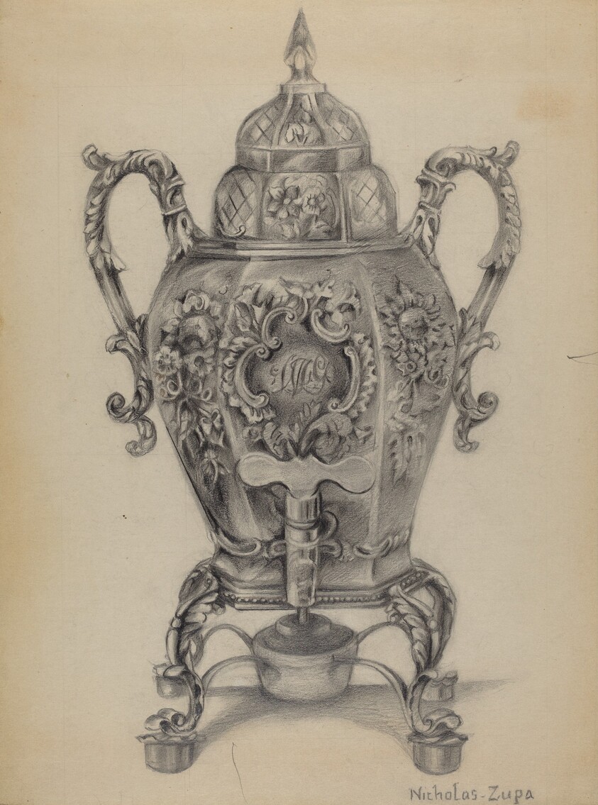 Silver Hot Water Urn