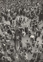 The Great Day of Gubbio, the Festa of the Ceri, David Seymour, c. 1951