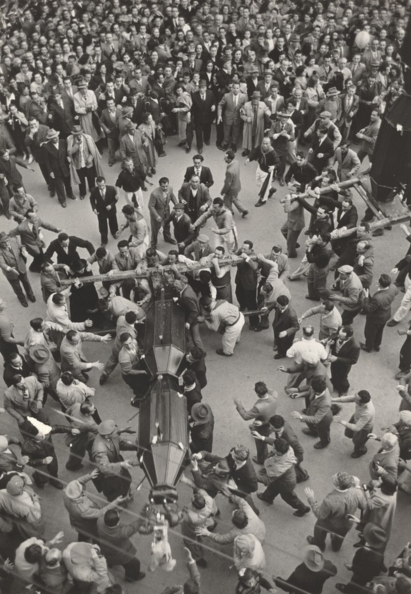 The Great Day of Gubbio, the Festa of the Ceri, David Seymour, c. 1951
