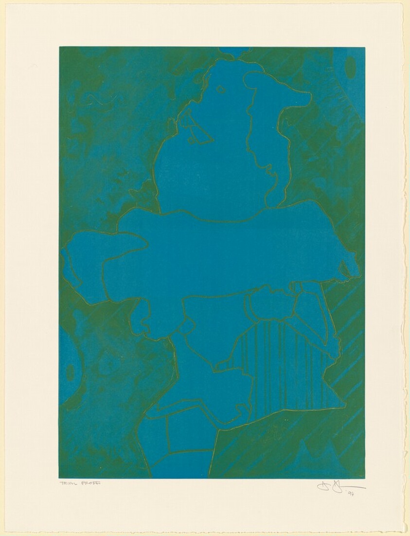 Green Angel 2 Experimental Lithos [trial proof]