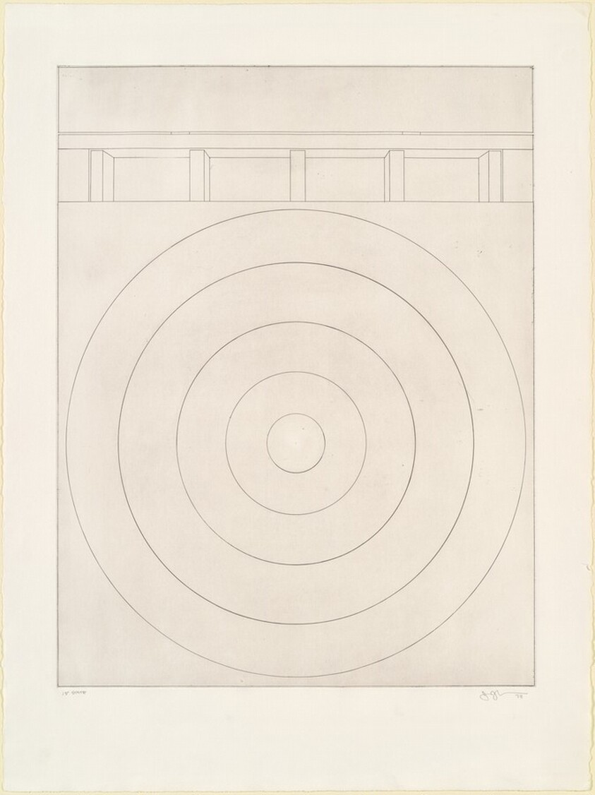 Target with Four Faces [state proof of 1st state]