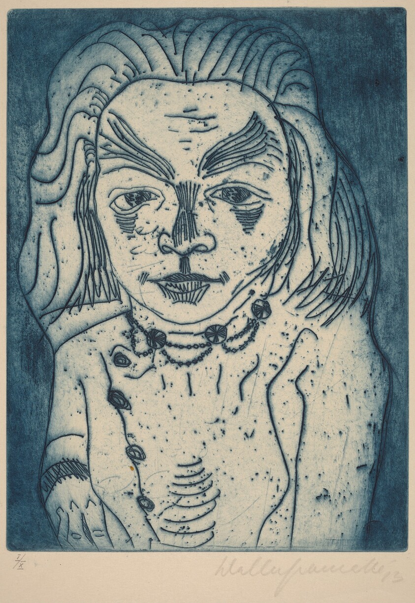 Woman with a Necklace