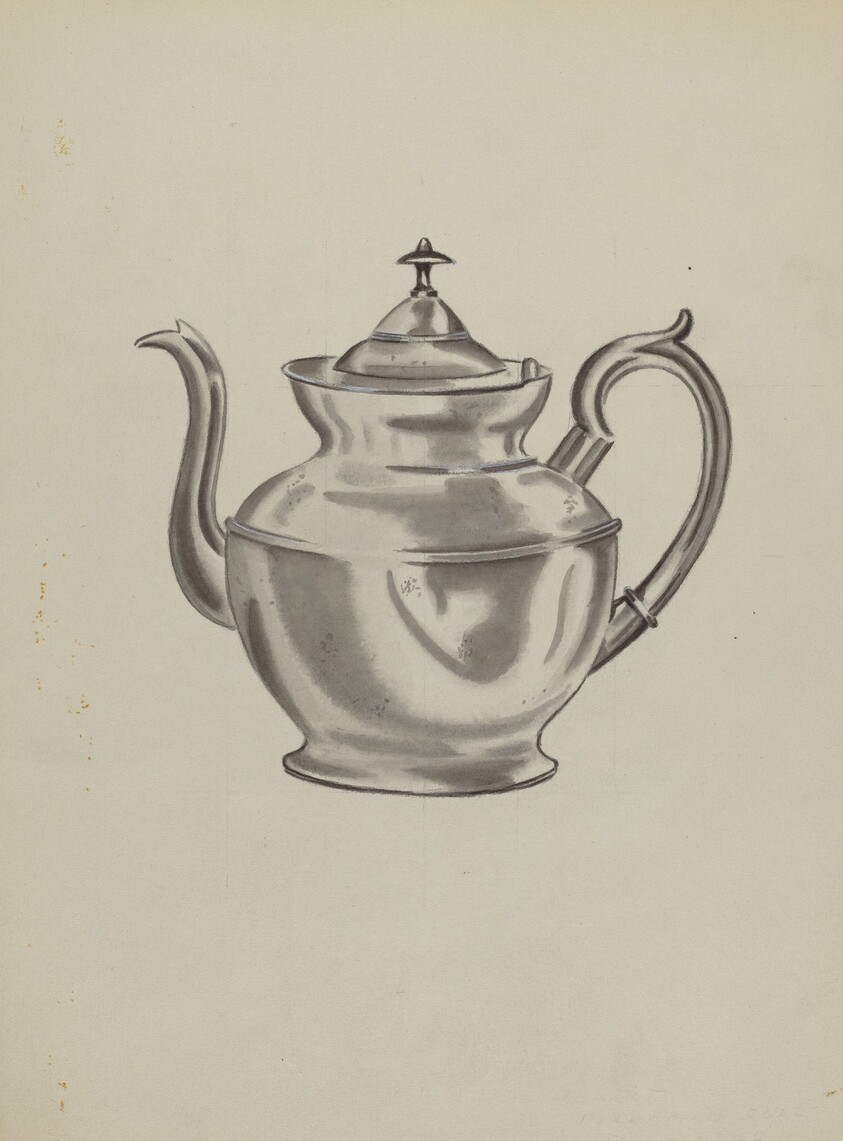 Pewter Teapot