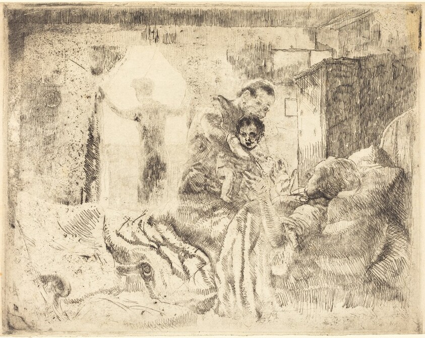 Greeting Grandmother (Le Bonjour à la Grand-mère)