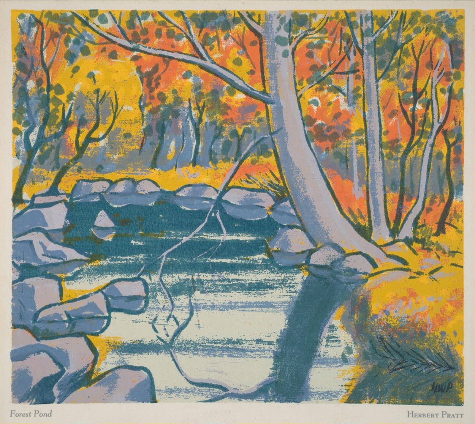Forest Pond, Herbert William Pratt