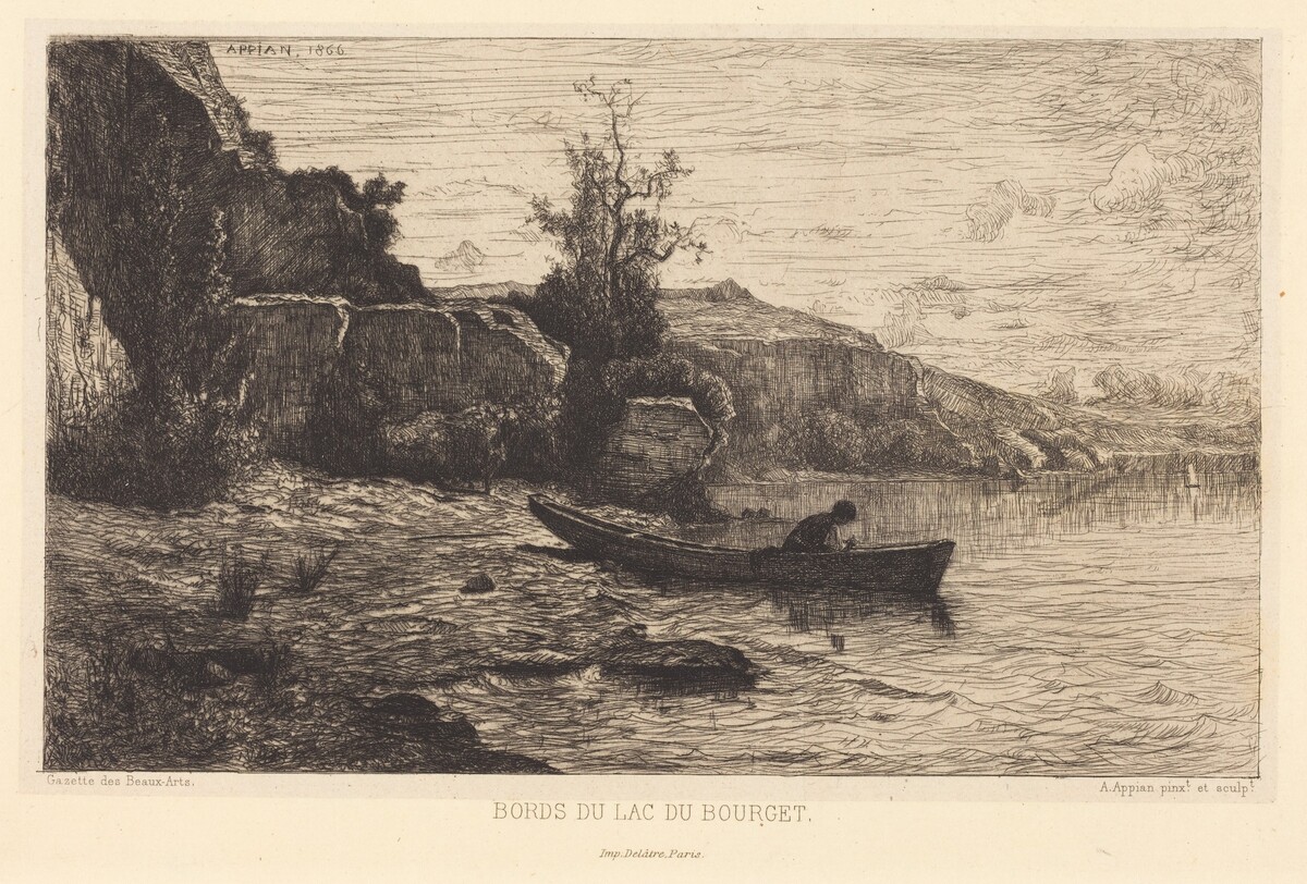 Bords du lac du Bourget