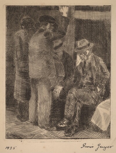 Untitled (Subway Scene)