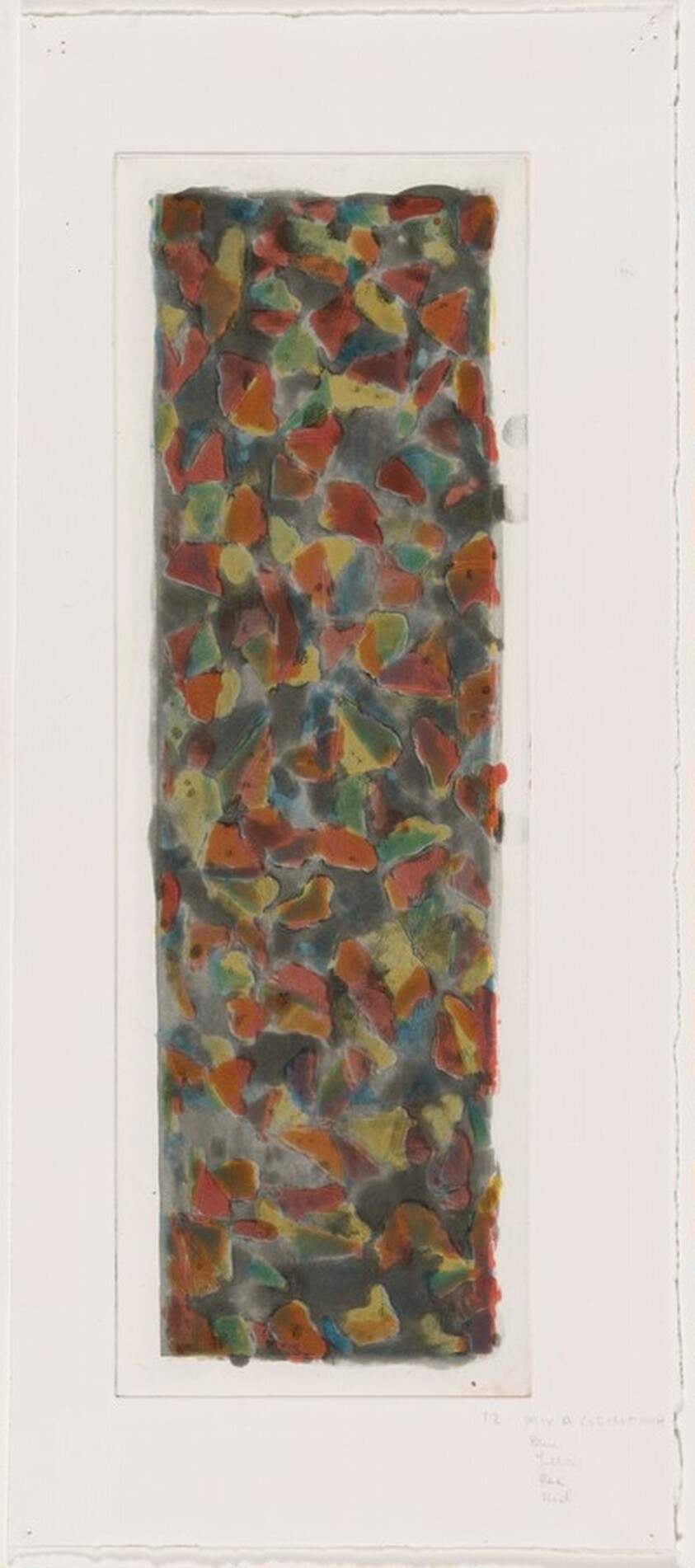 Color & Black, 30 x 17, No. 1 [working proof 9]