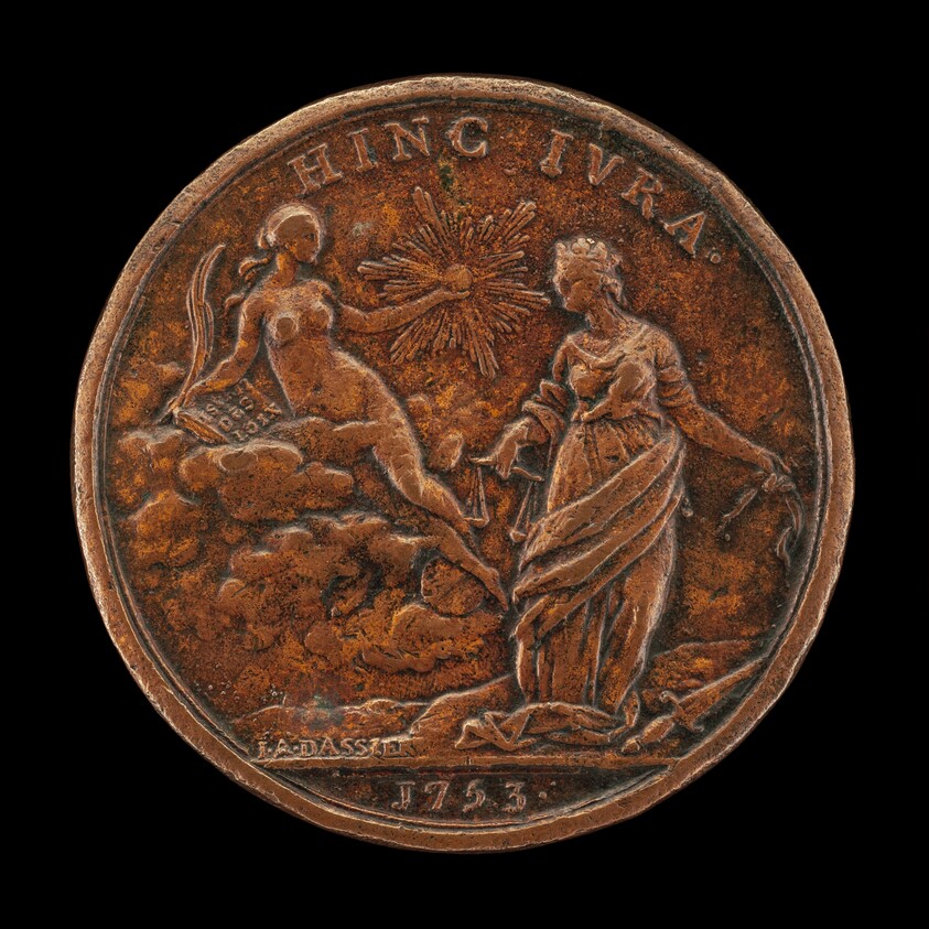 Personifications of Truth and Justice [reverse]