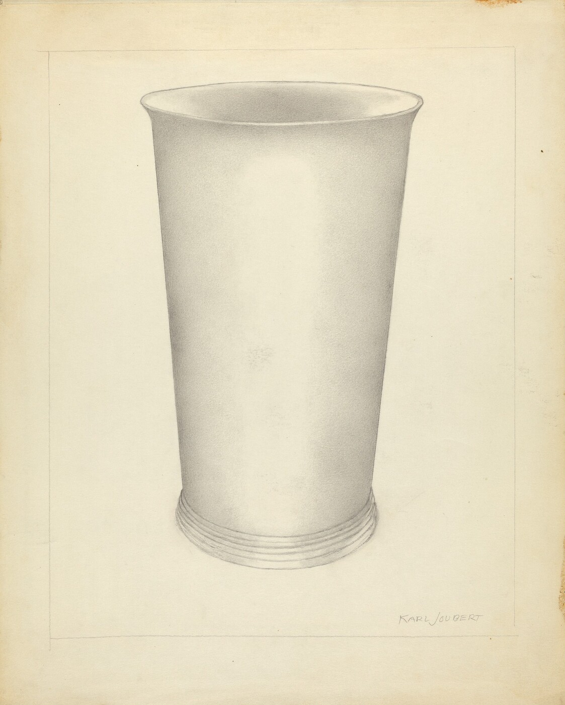 Silver Beaker by Karl Joubert