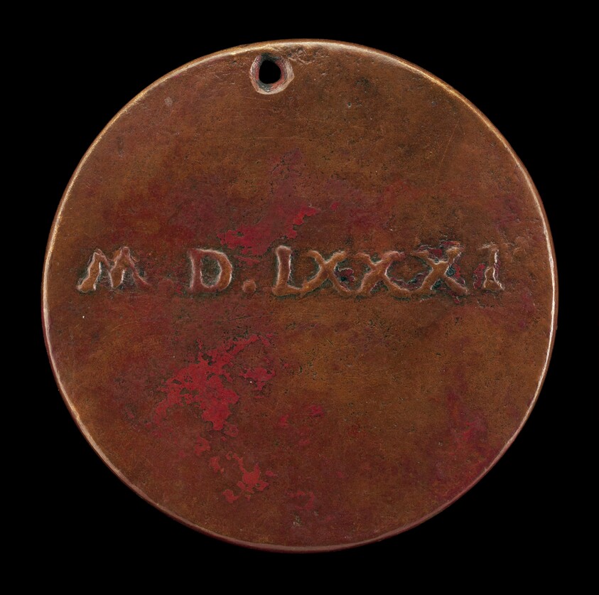 Roman Numeral Date 1581 [reverse]