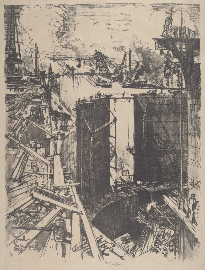 The Guard Gate, Gatun Lock