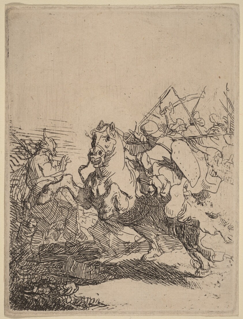 A Cavalry Fight