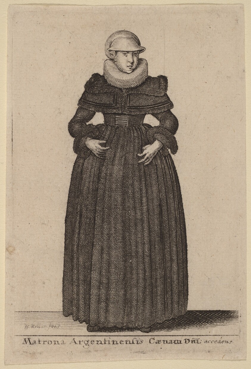 Matrona Argentinensis Caenam Dni Accedens e des Nymphs)