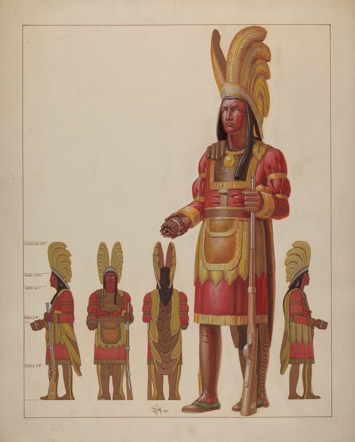 Cigar Store Indian