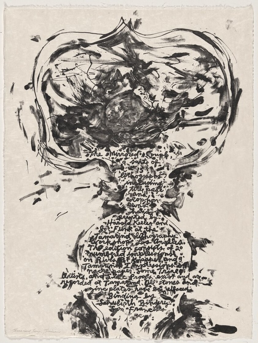 Colophon from Mirrored Couple