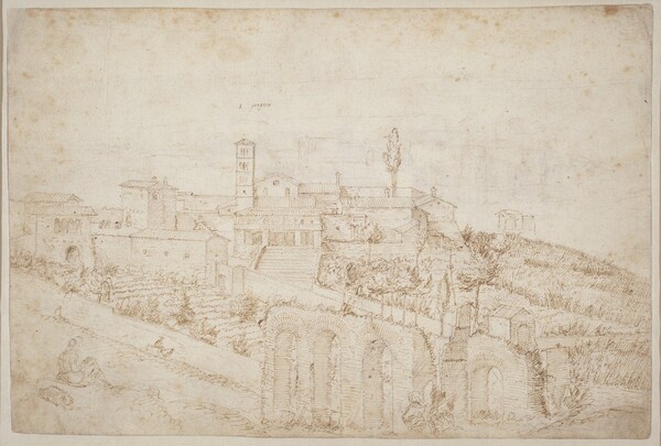 The Church of S. Gregorio Magno on the Celian Hill (verso)