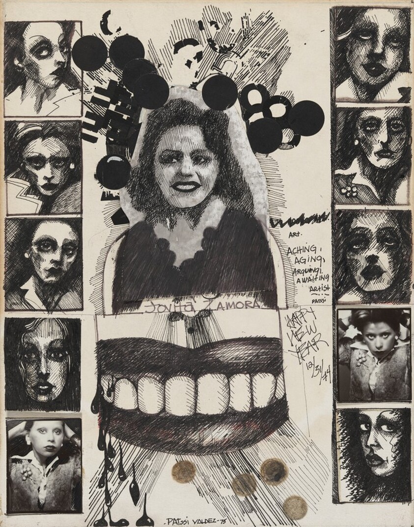 Jovita Zamora, Photo Booth Self-Portrait