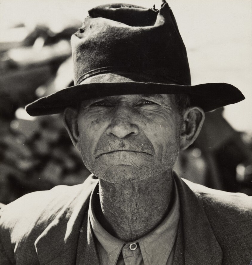 Former tenant farmer on relief grant in the Imperial Valley, California