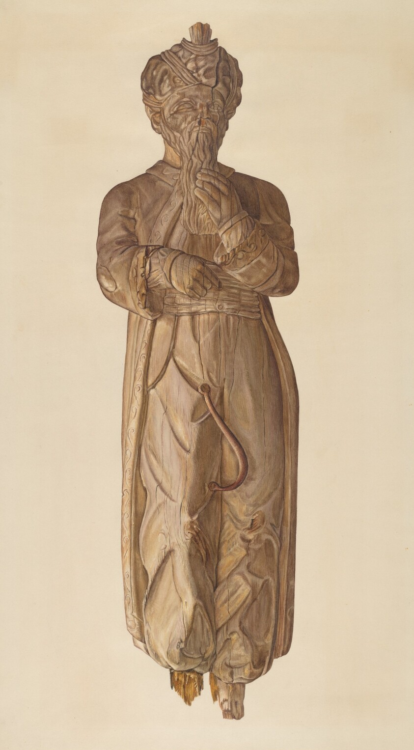 Circus Wagon Figure: Turk