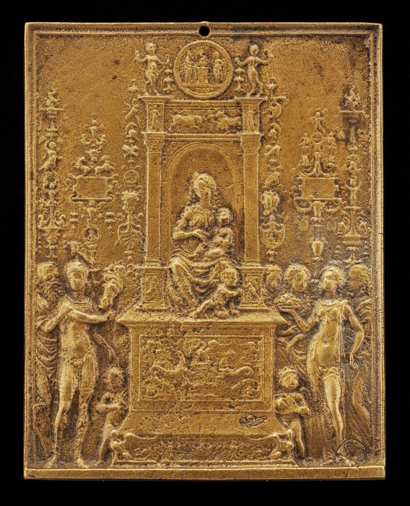 Madonna and Child Enthroned with Saints