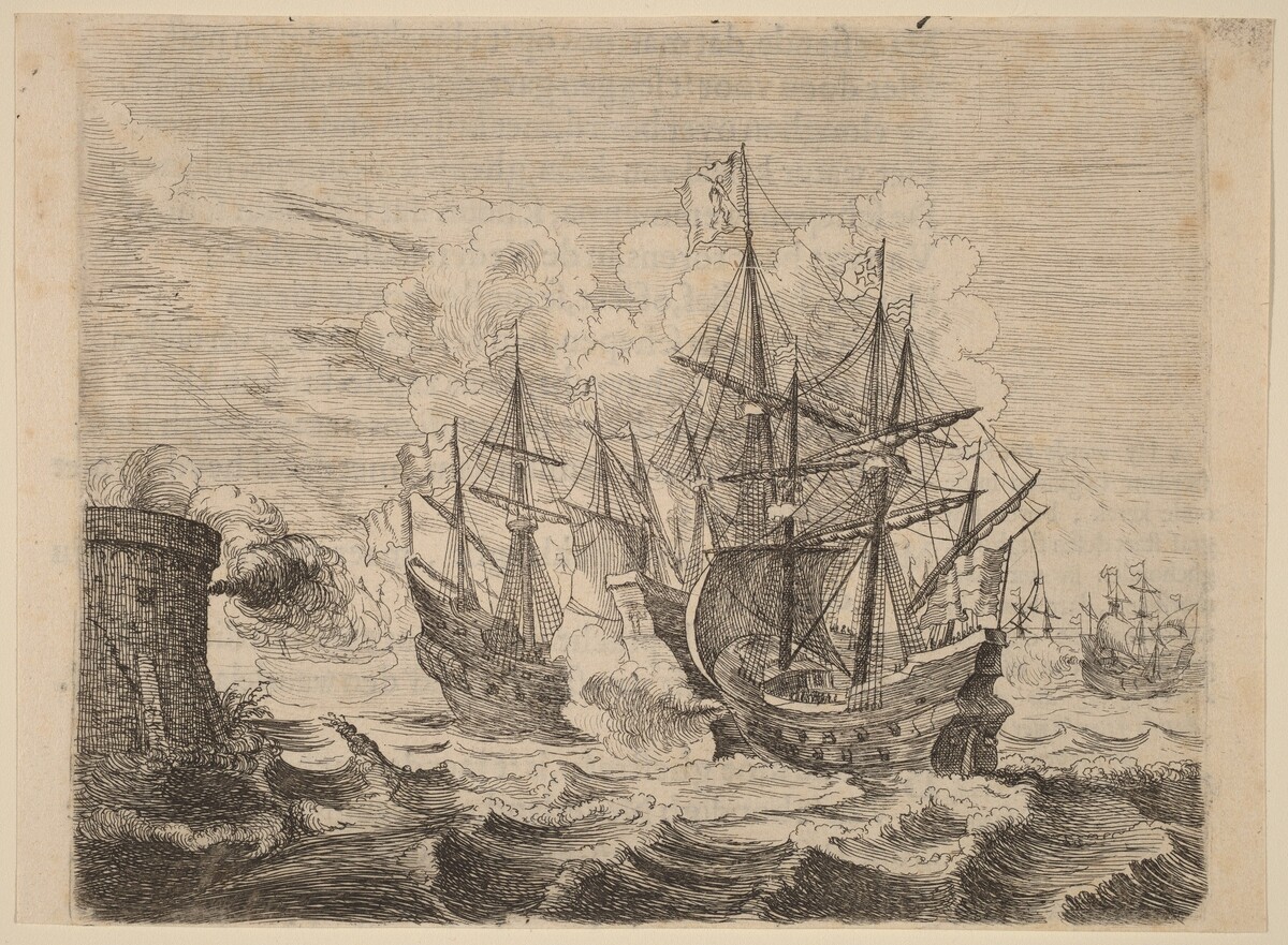 Heemskerck's Victory Over the Spanish Fleet at Gibraltar