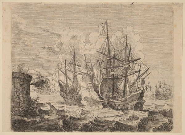 Heemskerck's Victory Over the Spanish Fleet at Gibraltar