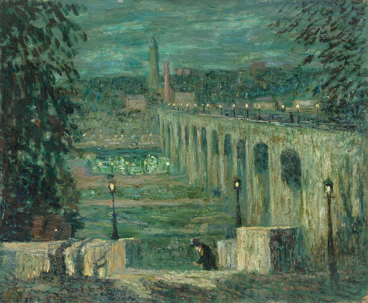 High Bridge at Night, New York City