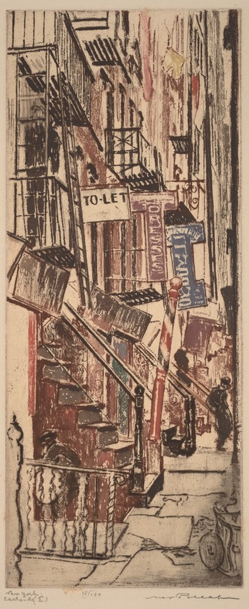 New York: Allen Street