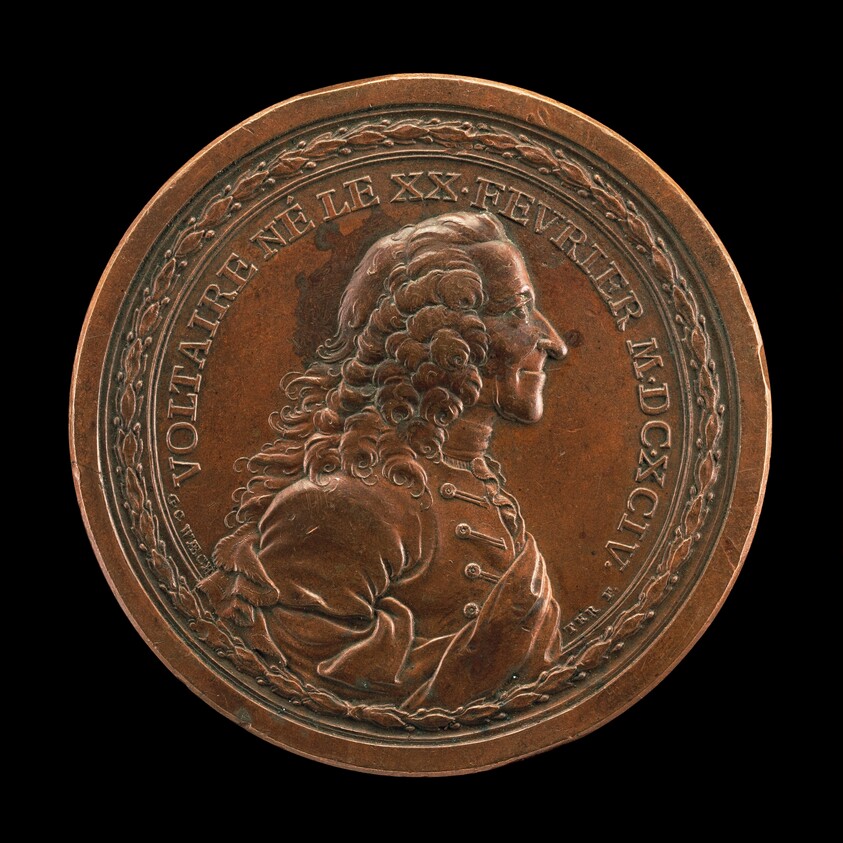 Voltaire, 1694-1778, Writer and Philosopher [obverse]