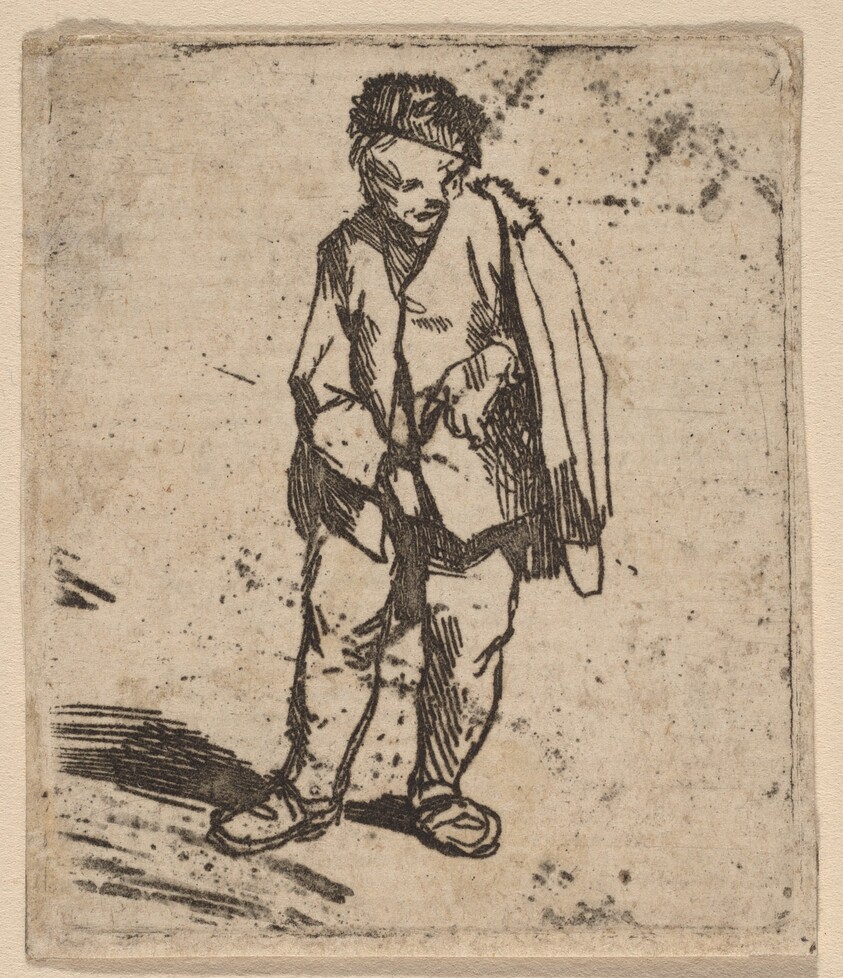Man in a Short Cloak