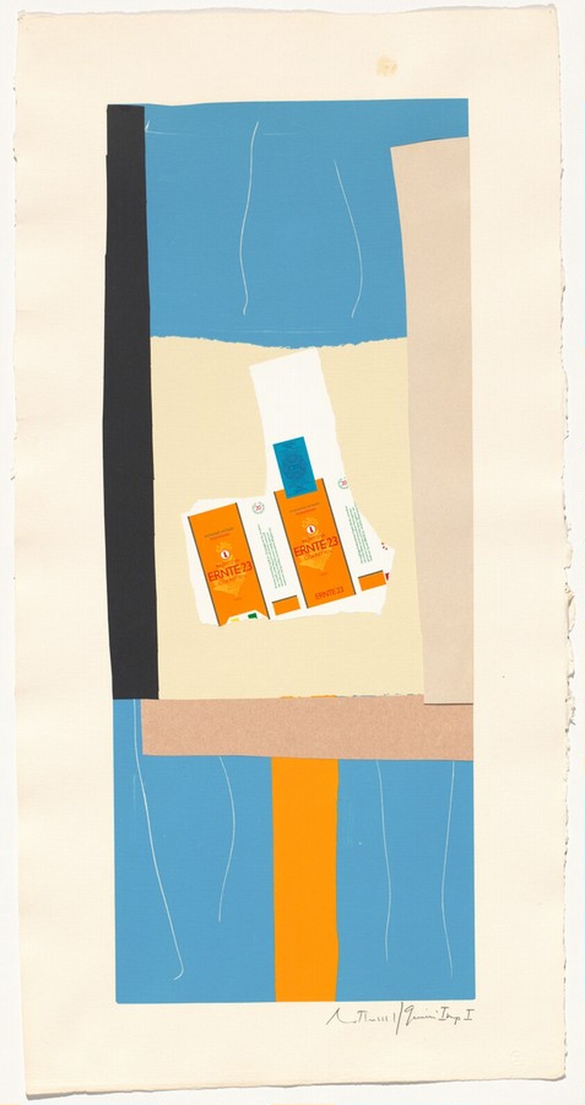 Harvest, with Orange Stripe