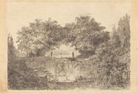 Le Petit Parc, Jean Claude Richard de Saint-Non after Jean-Honoré Fragonard, 1763/65
