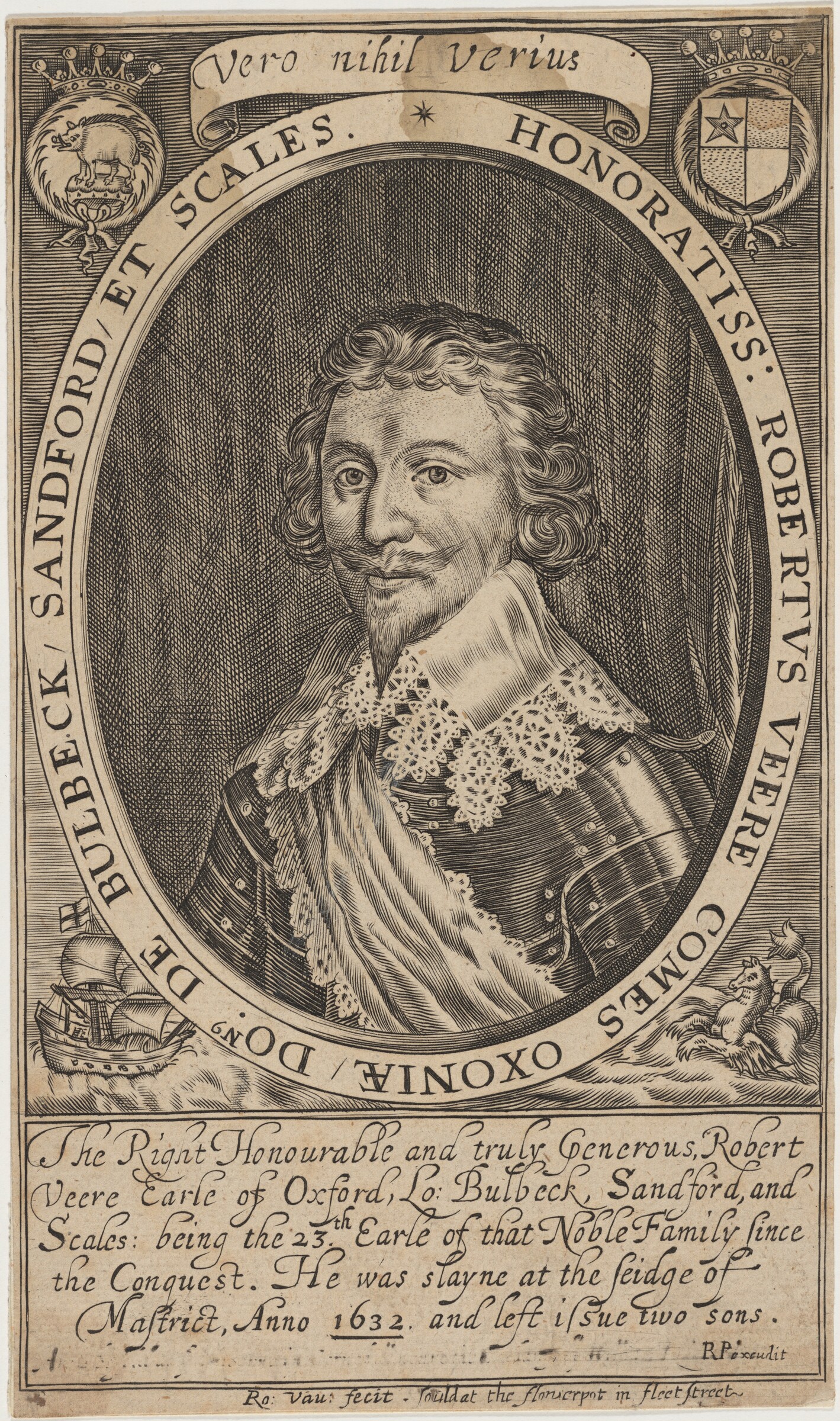 Robert de Vere, Earl of Oxford, Robert Vaughan