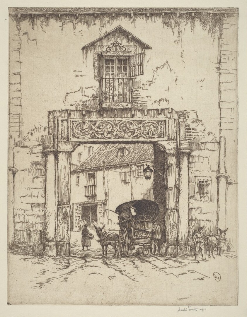 The Gate of the Flowered Lintel, Toledo