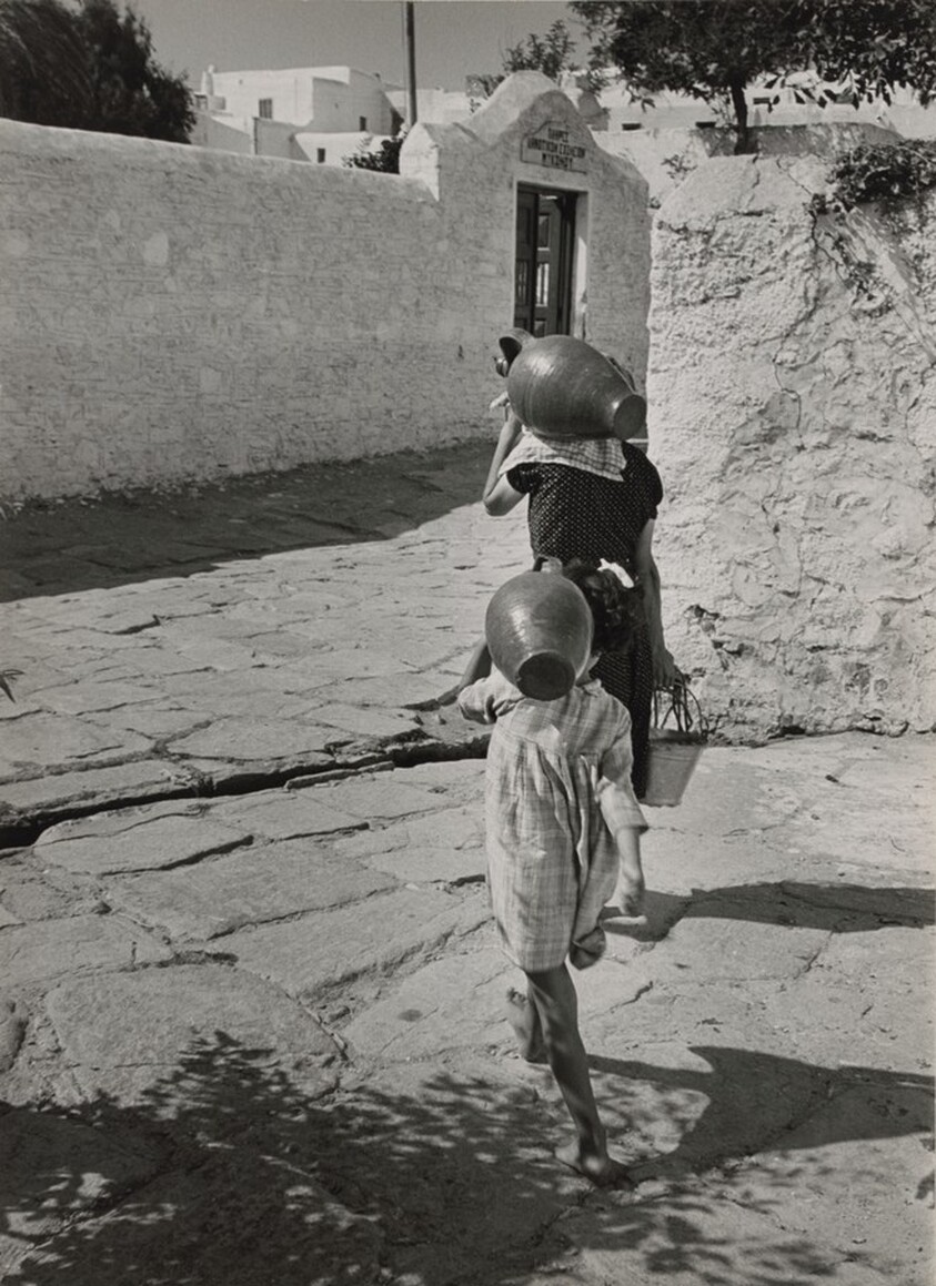 Hundreds of wells supply the population of Mykonos, Greece with water
