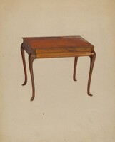 Silver Table (Tea?), Meyer Goldbaum, 1935/1942