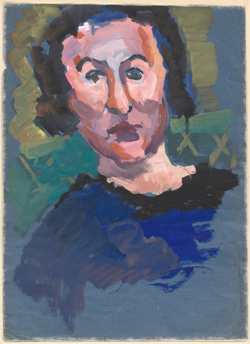 Portrait of a Woman [verso]