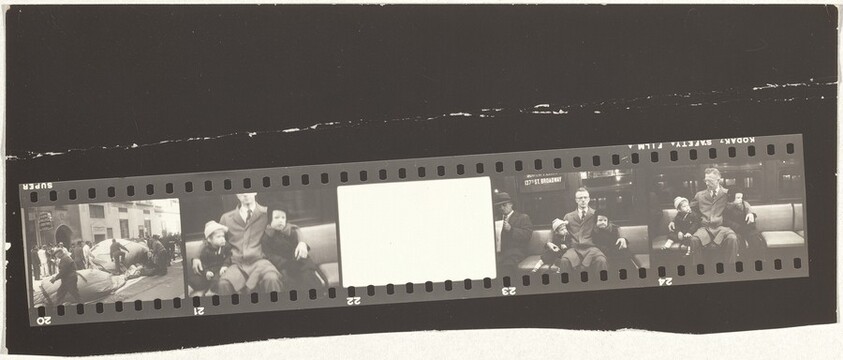 Subway portraits--Early New York City no number