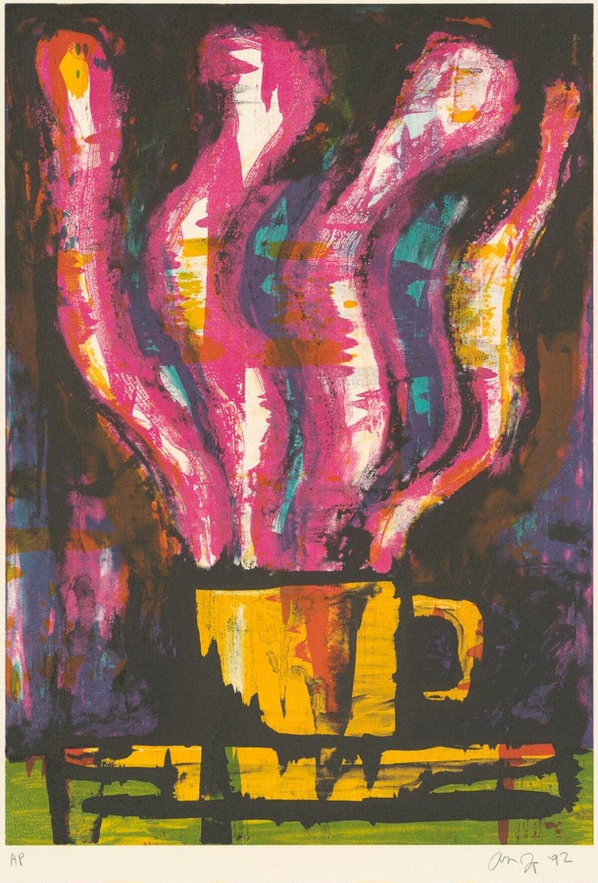 Steaming Coffee Cup