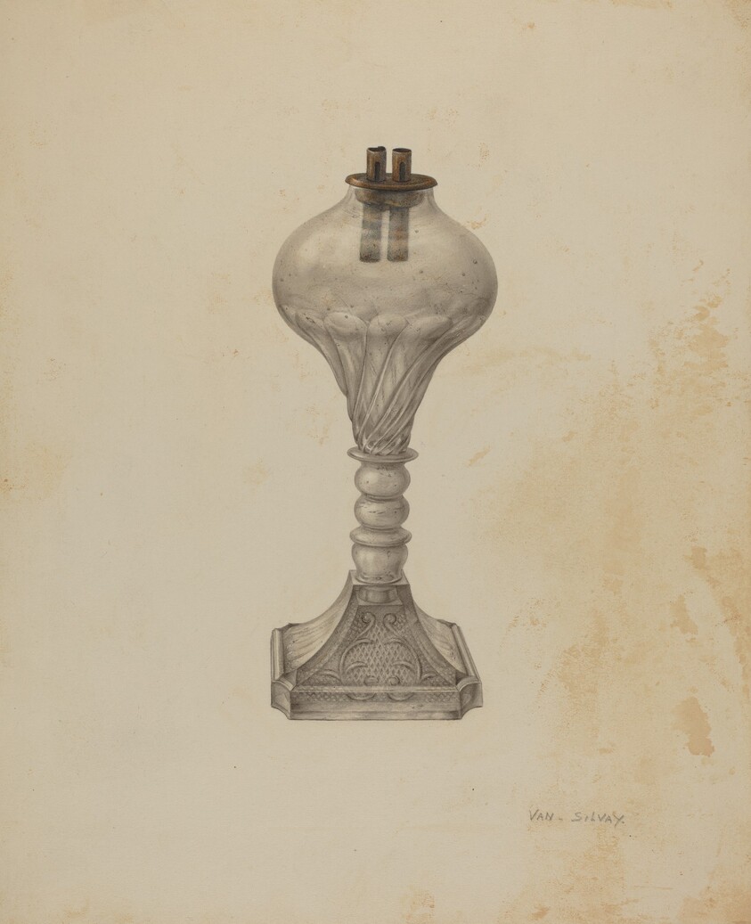 Whale Oil Lamp