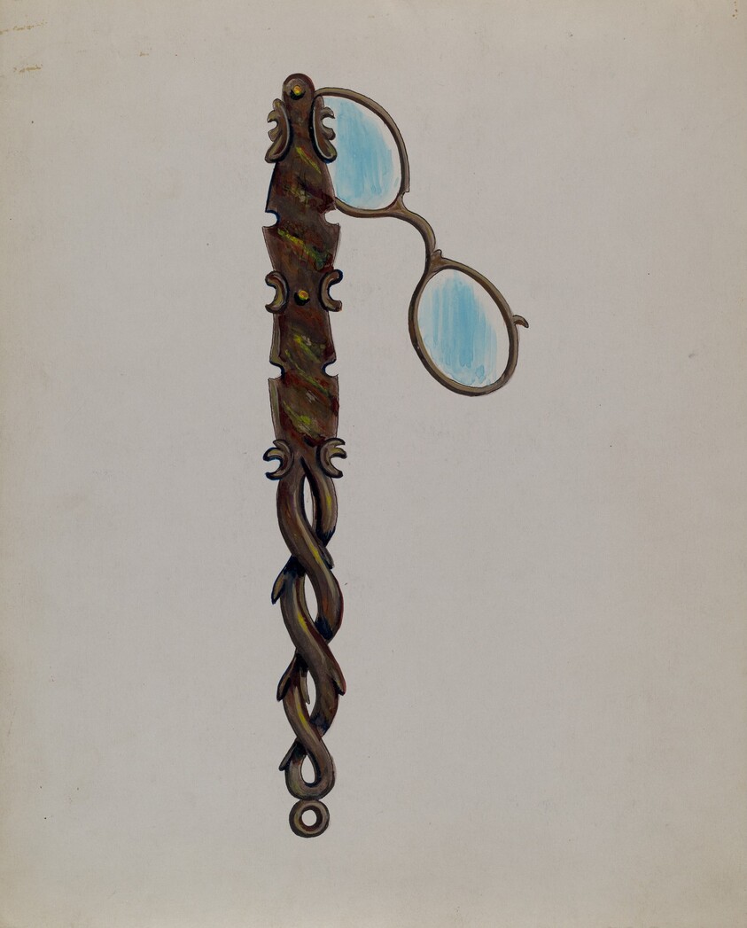 Tortoise Shell Lorgnette