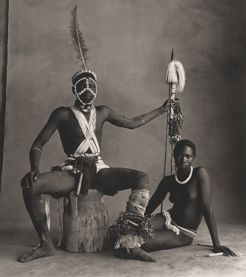 Seated Warrior--Sitting Girl, Cameroon